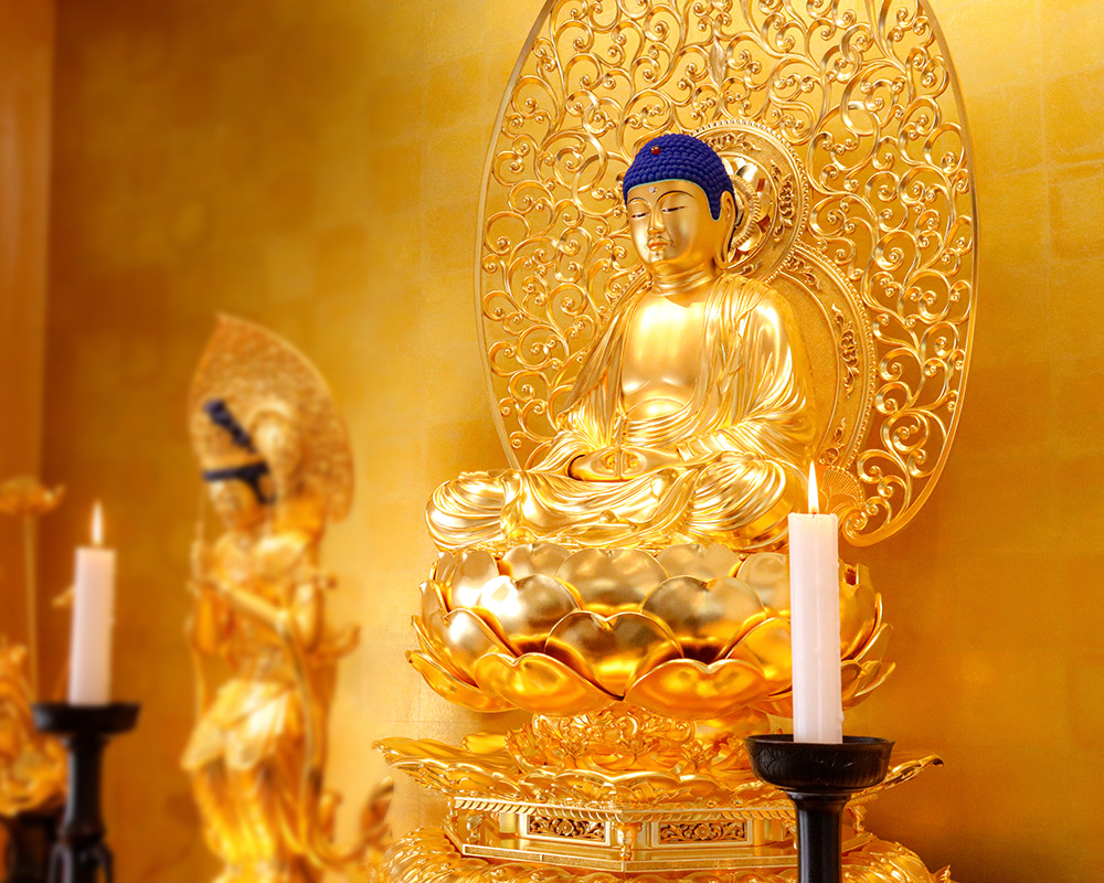 行者山太光寺_内仏殿の阿弥陀如来像03